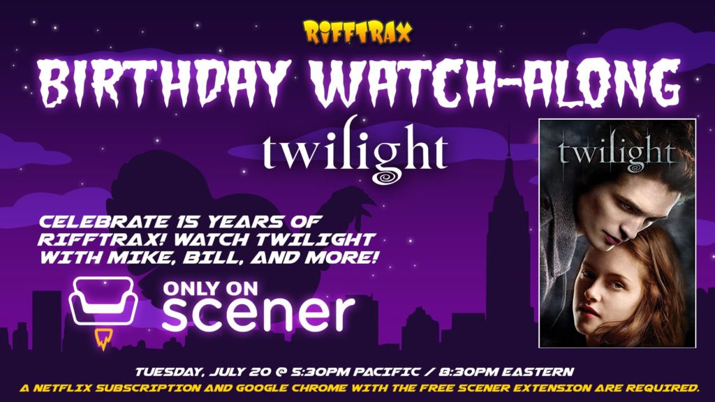 Rifftrax 15th Birthday Watch-Along Poster