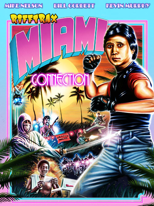 RiffTrax Miami Connection Poster